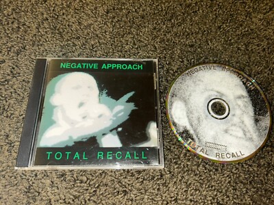Negative Approach Total Recall CD 1994 Touch & GO Records Hardcore Punk 80s 90s