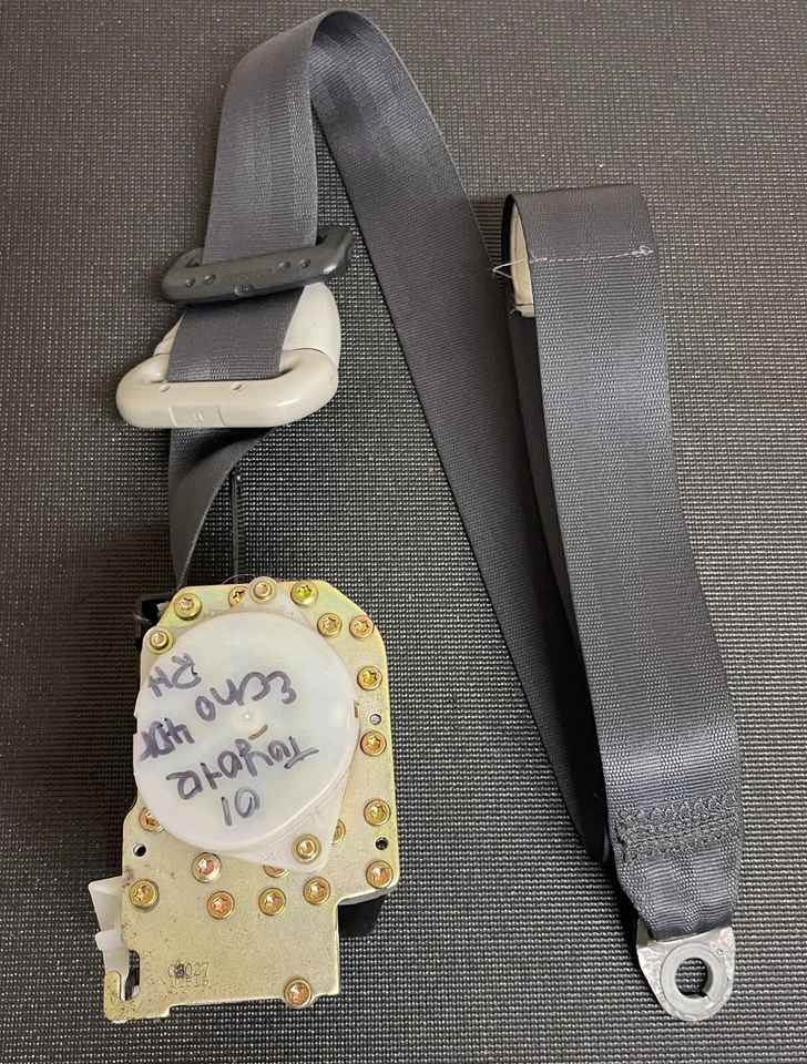 01 02 03 04 05 Toyota Echo 4DR dianteiro DIREITO PASSAGEIRO cinto de segurança lateral fabricante de equipamento original - Imagem 2 de 4