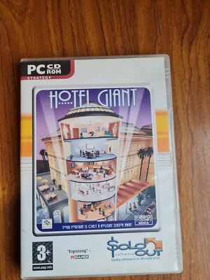 Hotel Giant PC Spiel CD-ROM Videonspiel gebraucht UK
