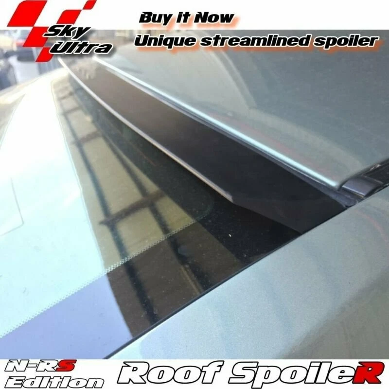 SQRvx 229N Rear Window Roof Spoiler Wing Fits Peugeot 607 Sedan 2004-2011 - Image 2 of 4