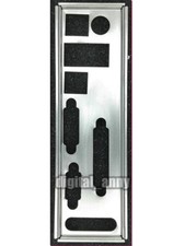 OEM I/O Shield backplate For MSI B75MA-P33 Motherboard Backplate IO