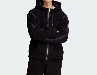 Adidas Originals Herren Premium Essentials Fleecejacke schwarz