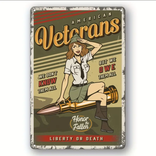 Tin Sign Retro Metal Wall Home Decor Art Rustic Bub wholesale pub restaurant - Picture 9 of 120