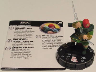 ZEUS #054 The Mighty Thor Marvel Heroclix Super Rare