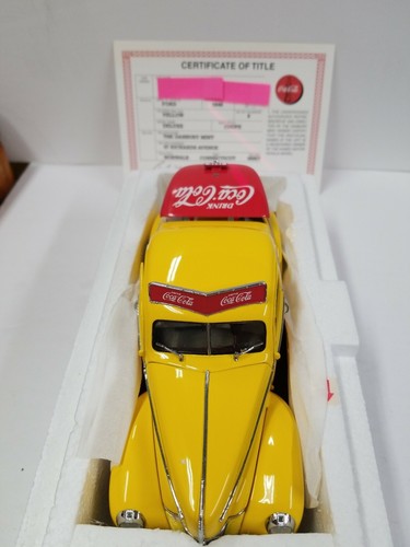 DANBURY NUOVO DI ZECCA - COCA COLA - AUTO DEL VENDITORE 1940 - Foto 2 di 10