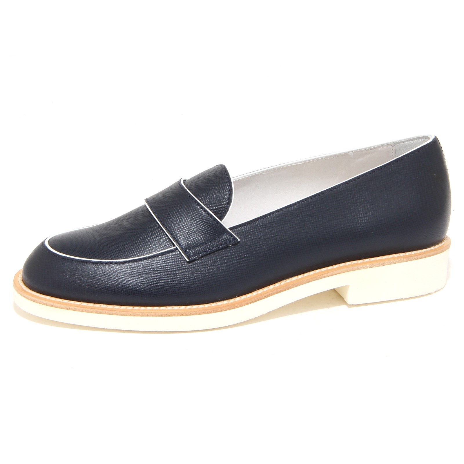 9380N mocassino TODS MOCASSINO PROFILO blu scarpe donna loafer women 50290₽