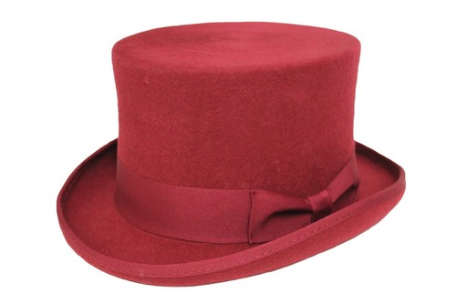 Top Hat Hand Made Topper 100% Wool 