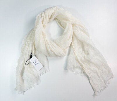 NEW 279,00 $ E. MARINELLA for Drumohr  Scarf Linen Cashmere 