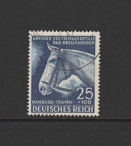 Deutschland (Reich) 1941 Hamburg Derby SG 767 FU