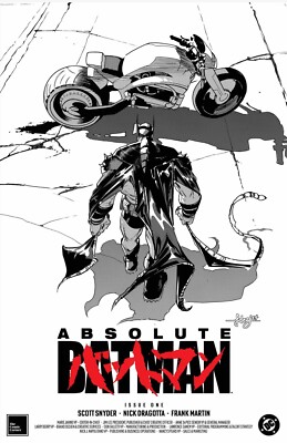 Absolute Batman #1 3rd Print AKIRA Homage SOLD OUT In 2 Mins!!