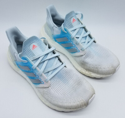Adidas UltraBoost 20 Women's Running Shoes Size Sky Tint