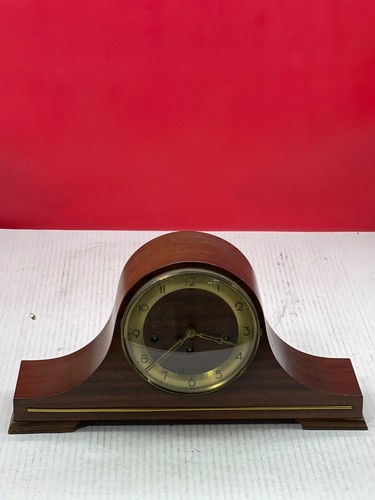 Vintage Quartz Seiko Mantel Clock Brass/Gold Tone Made In Japan - Foto 9