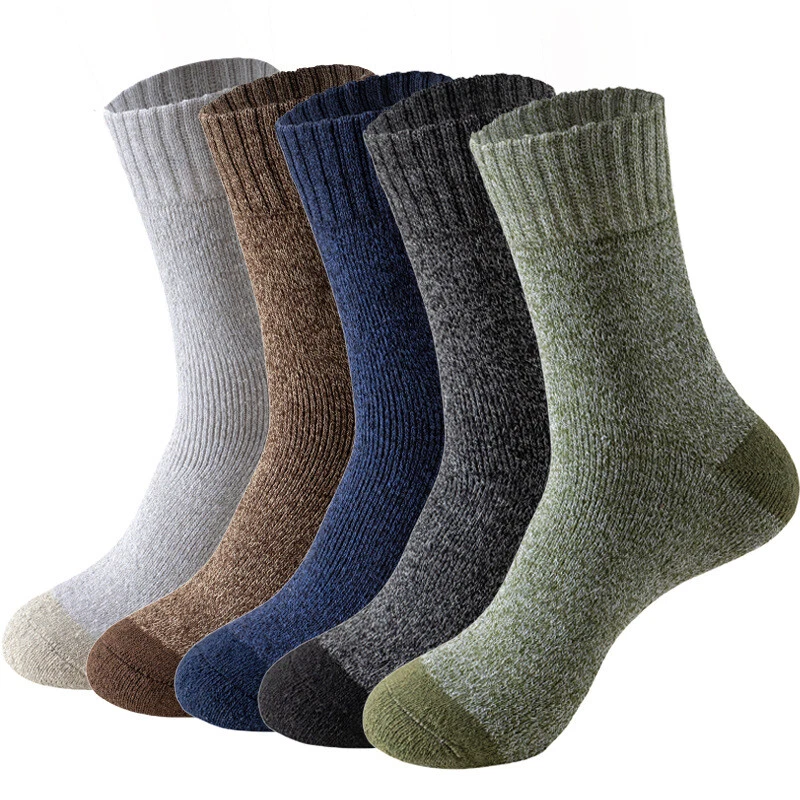 5Pairs Men Wool Socks Insulated Cold Weather Winter Thermal Heavy Duty Boot 7-11
Opens in a new wind