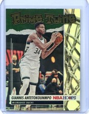 2021-22 Hoops NBA GIANNIS ANTETOKOUNMPO Prime Twine HOLO Parallel SSP #11 BUCKS