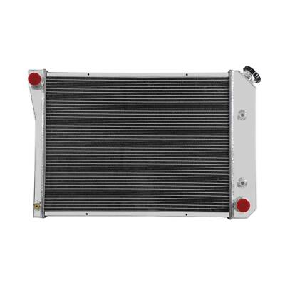 Aluminum 4-Row Radiator fit 1973-1974 Chevy Nova/Olds Omega 98/ Buick Apollo V8
