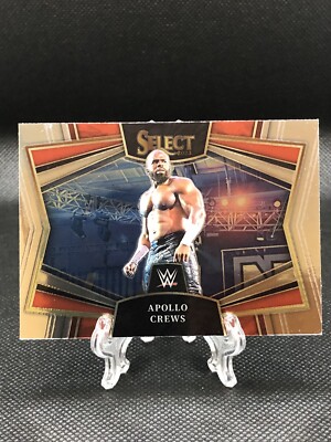 2023 Panini Select WWE APOLLO CREWS #28 Snapshots Insert Silver