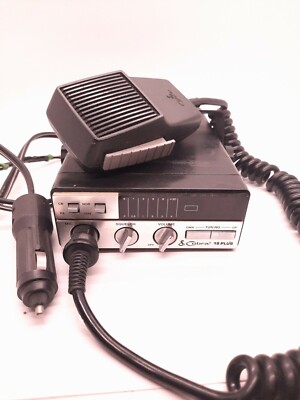 Vintage Cobra C.B. Radio Model 19 Plus 40 Channel Citizen's Band Digital Readout