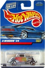 1998 Hot Wheels #257 3-Window '34