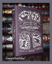 Complete 1st Edition Original Folk Fairy Tales of Brothers Grimm New Hardcover