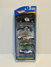 2000 Hot Wheels Police Cruisers 5 Car Gift Pack #50024