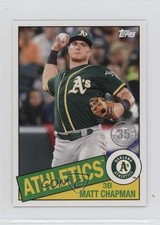 2020 Topps Mini 1985 Topps 35th Anniversary Matt Chapman #85-78 0zd5