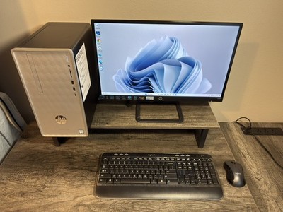 HP Pavilion 590PC+21.5'' HP Full HD Monitor+Logitech Wireless Keyboard+M510 Mouse