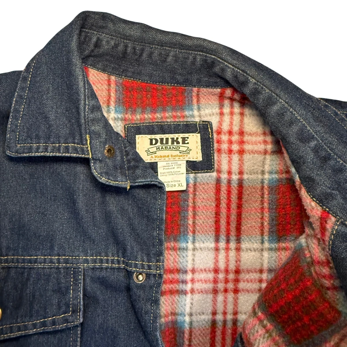 Haband Denim Coats, Jackets & Vests for Men for Sale - Shop New