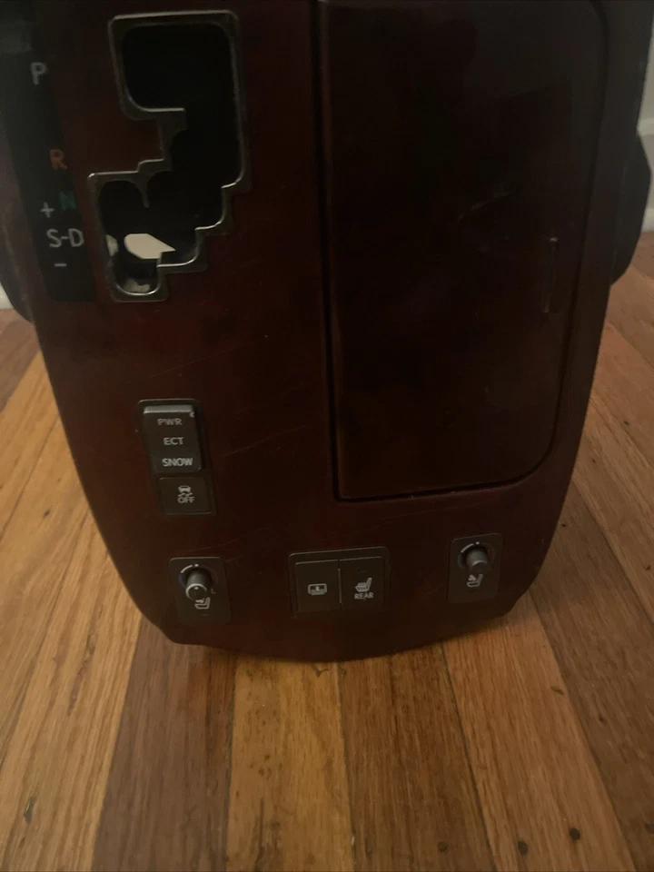 LEXUS LS460 2007-2009 bisel de palanca de cambios madera grano moldura portavasos OEM Foto 2 de 4