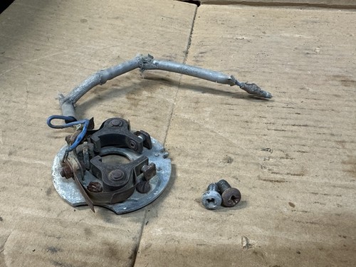 72 Honda CL450 CB450 DOHC Engine Timing Points Plate Assembly OEM CB500T -72