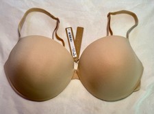 Skims Plunge Push-Up Underwire Bra 38D Clay Convertible Straps NWT
