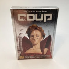 Coup Card Game – Dystopian Universe – Indie Boards & Cards – New & Sealed