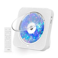 Portable CD Player with Bluetooth  HiFi Sound, Desktop CD Player for Home wi...