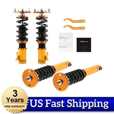 Adjustable Coilovers Lowering Coils Kit For Nissan 240sx S14 1995-1998 Adjustable Coilovers Lowering Coils Kit For Nissan 240sx S14 1995-1998