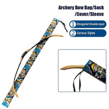 Cotton Archery Bow Bag Case Cover for Compound Recurve bow Longbow 150 200 cm