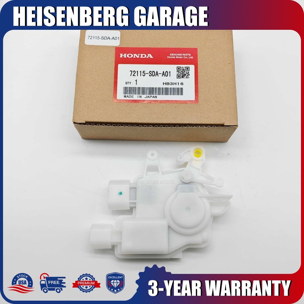 Passenger Right Side Power Door Lock Actuator for Honda Accord Ridgeline Acura