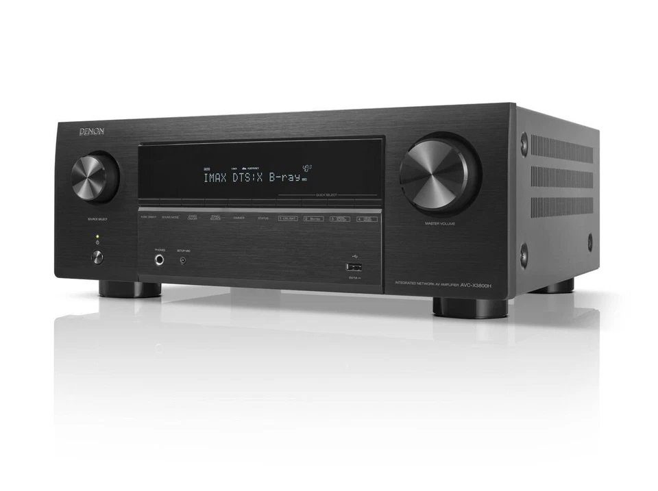Denon AVC-X3800H 9.4 Kanal 105W 8K AV-Receiver mit HEOS® Built-in B-Ware - Bild 2 von 3