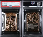 1999 Burger King Pokemon Promo 23K Gold Charizard PSA 7