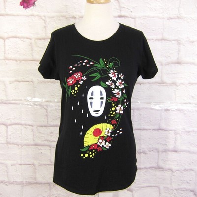 Vintage Studio Ghibli Spirited Away No-Face Shirt Women's XL 2001 Rare Tee