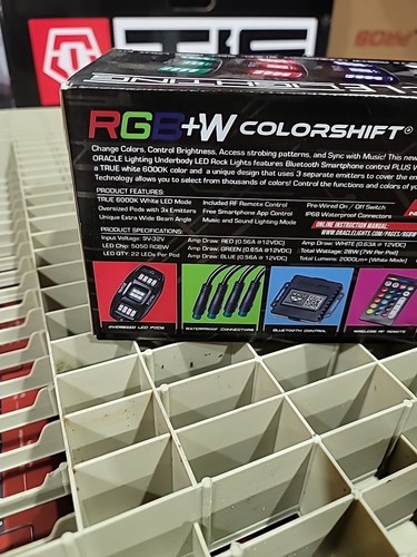 Oracle Lighting 5895-339 Colorshift RGB+W Underbody Wheel Well Rock Light Kit - Picture 5 of 7