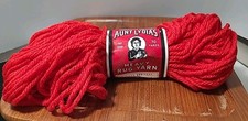 Aunt Lydia's Heavy Rug Yarn  251 Red 70 Yards