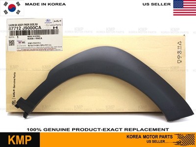 Genuine Front Fender Wheel Molding RIGHT RH for 18-23 Hyundai Kona 87712-J9000CA