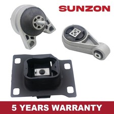 3x New Engine Motortrans Mount Set Fit For 2000-2004 Ford Focus 2.0l Sohc