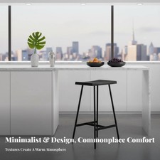 Sattelsitz-Hocker Nordischer Stil Barstuhl Mini und malbietetisch für Theke,