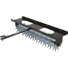 Strongway Spike Lawn Aerator, 40in.W, 8in. Dia. Spikes