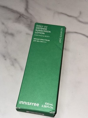 Innisfree Daily UV Defense SPF 50+ Sunscreen Lotion Broad Spectrum 100mL