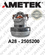 A28 - 2505200 Motore aspirazione AMETEK ITALIA per Aspirapolvere - 220 V 800 W