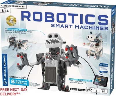 Thames & Kosmos - 620375 - Robotics Smart Machines Programmieren und Steuern 8 Modelle