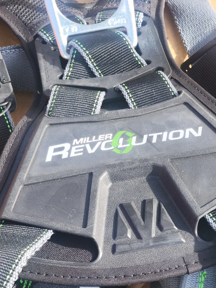 Arnés Miller Revolution con cordón Honeywell Quick Connect L,XL Foto 4 de 4