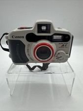 Canon Sure Shot A1 Point & Shoot 35 mm Camera Waterproof Camera Flash Tested