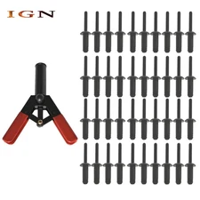41PCS Plastic Riveting Gun Fast Fixed Riveting Machine Riveting Hand Tool